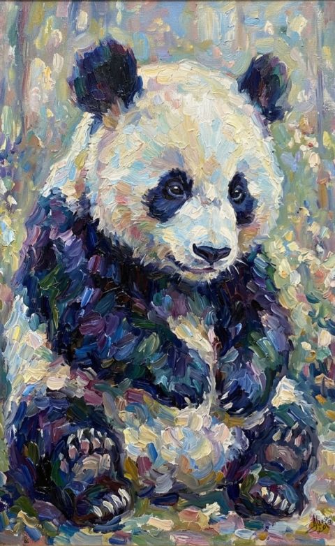 ArteDiAlina.com painting: L'Apocalypse des Animaux